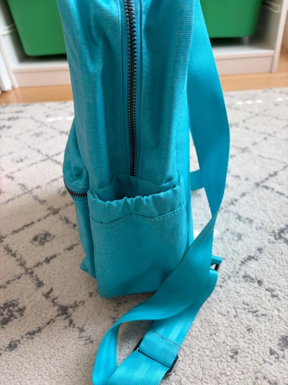 JuJuBe Chromatics Midi Backpack in Electric Blue and Be Quick in Neon Coral